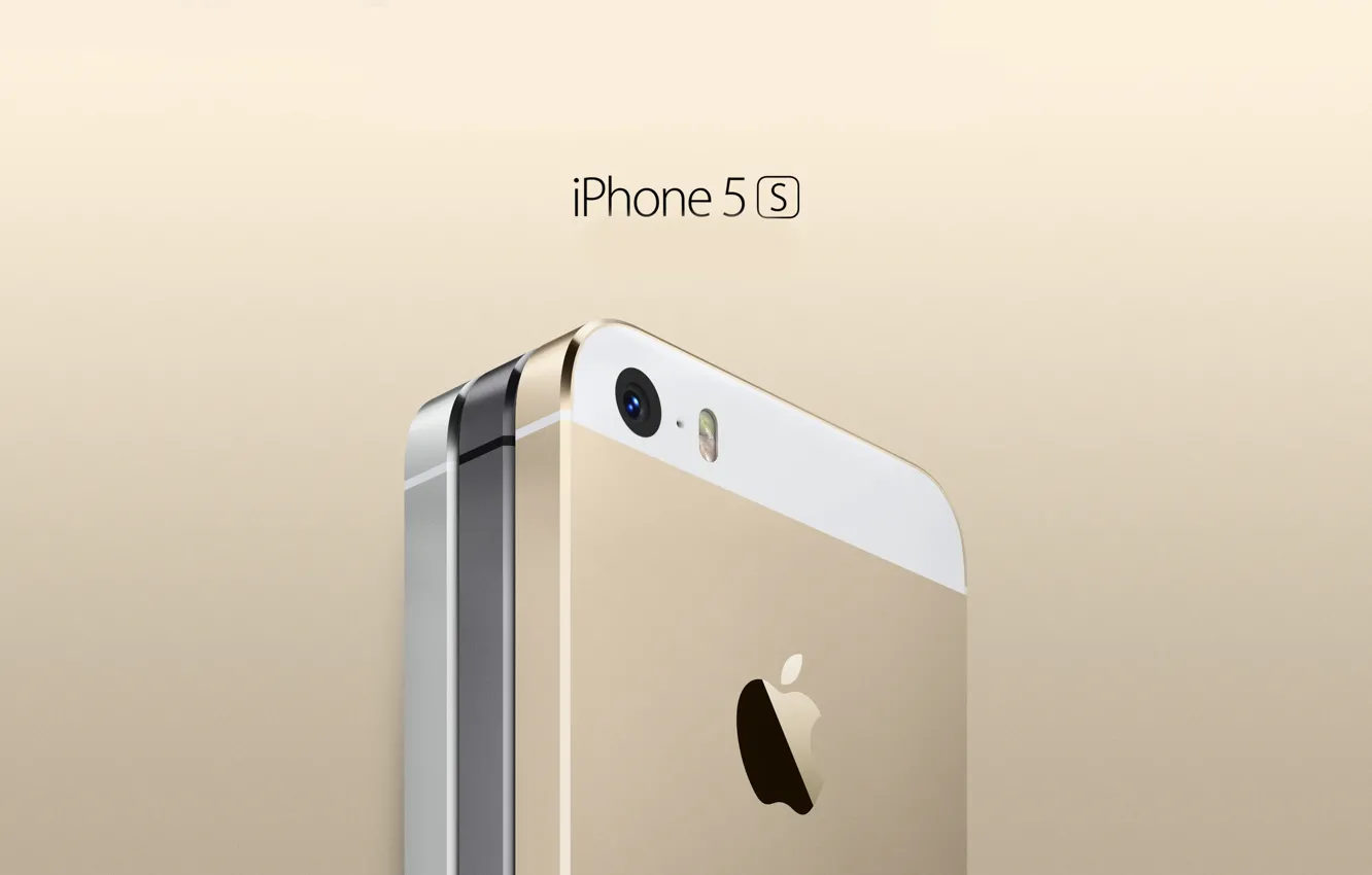 Photo wallpaper technology, power, white, gold, iPhone 5s, space gray, ahead of thoughts