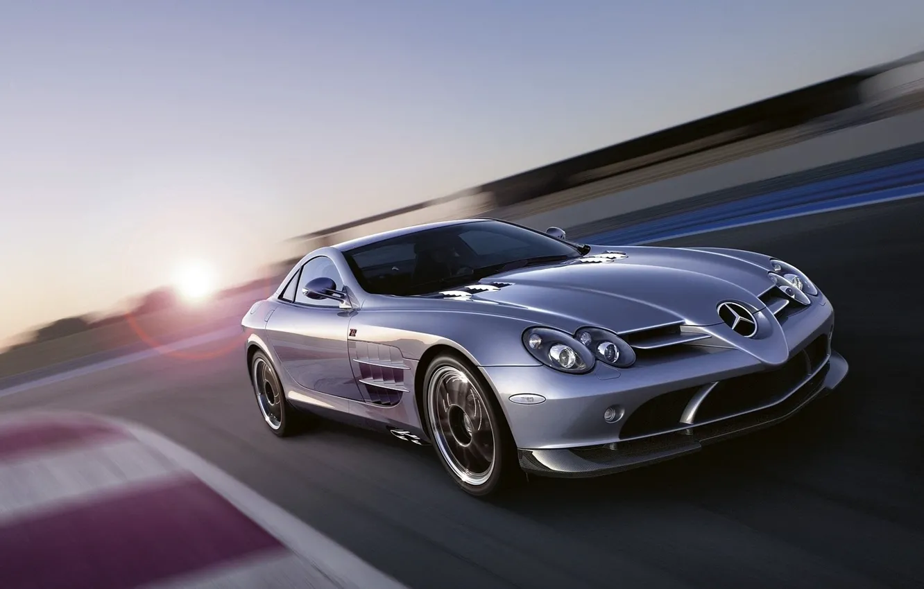 Photo wallpaper McLaren, Mercedes-Benz, SLR, Germany, tuning, power