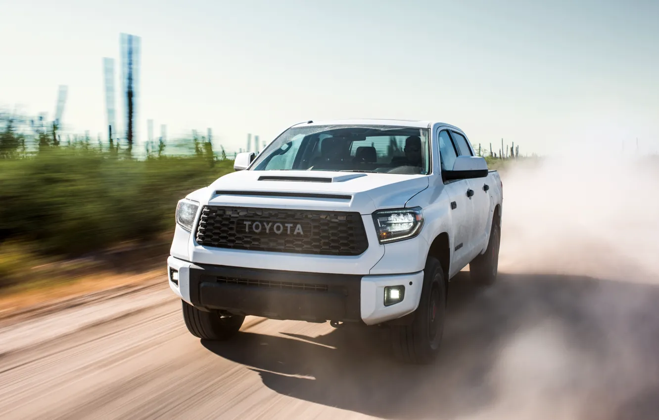 Photo wallpaper Toyota, pickup, PRO, TRD, Tundra, 2019, CrewMax