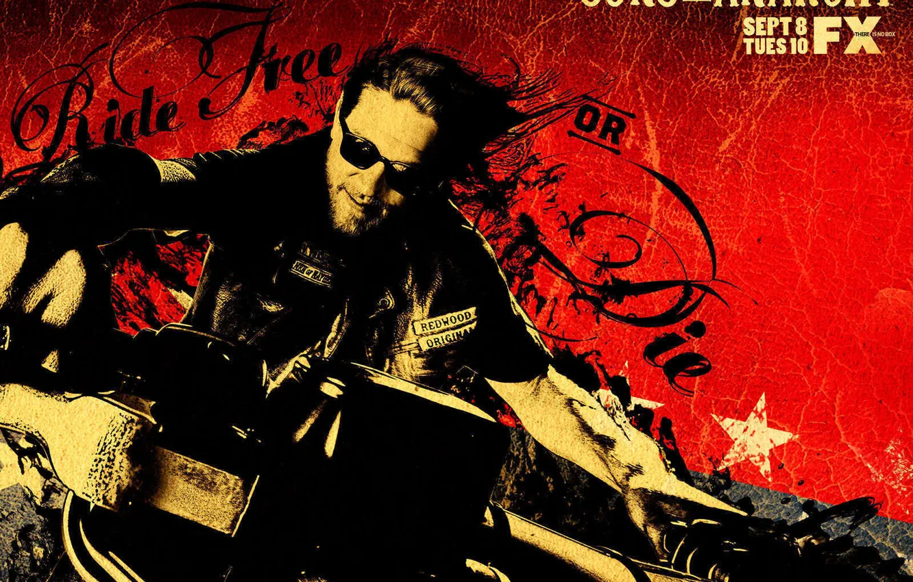 Photo wallpaper motorcycle, the series, biker, Sons of Anarchy