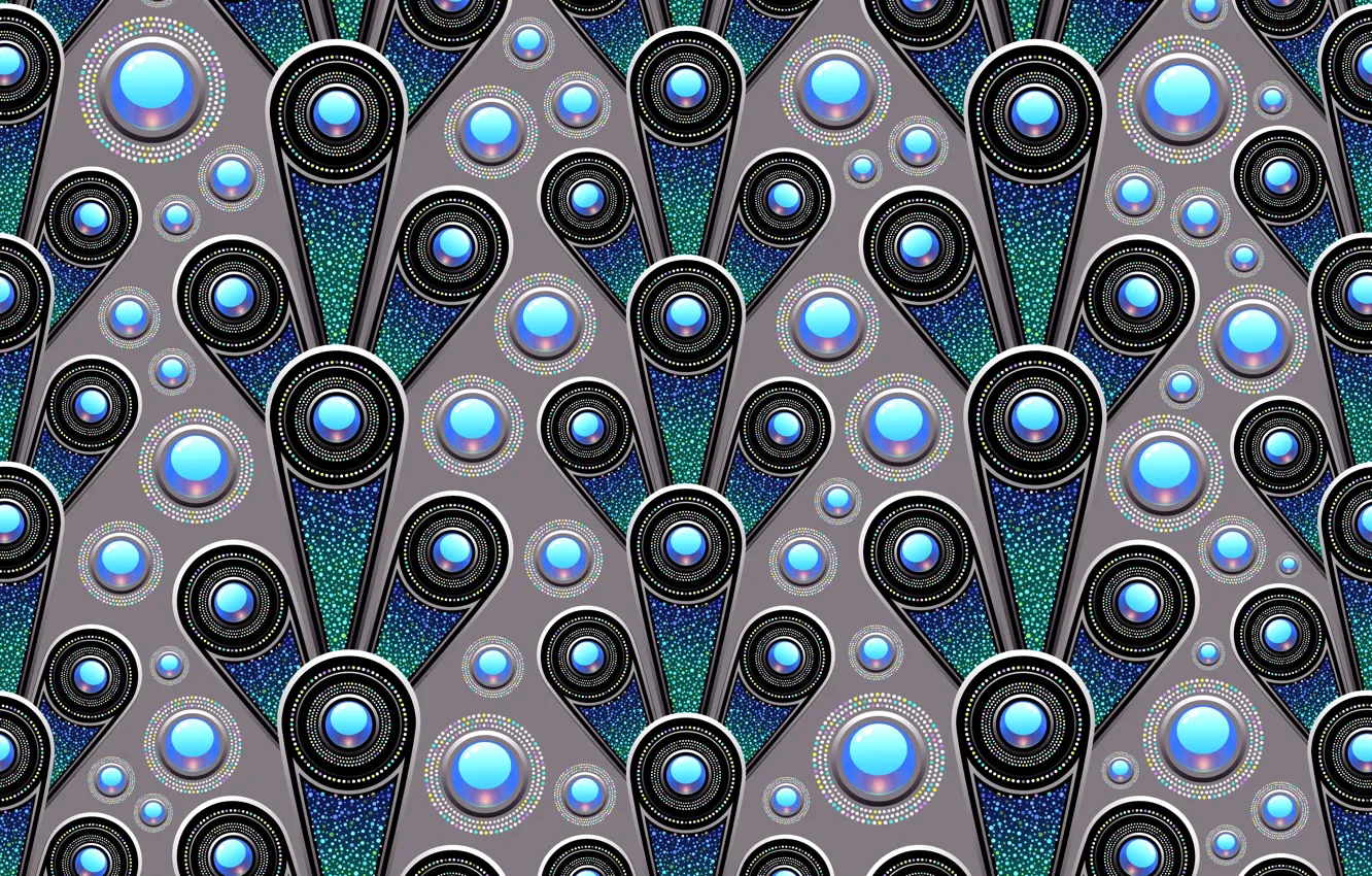 Photo wallpaper blue, background, graphics, texture, geometry, digital art