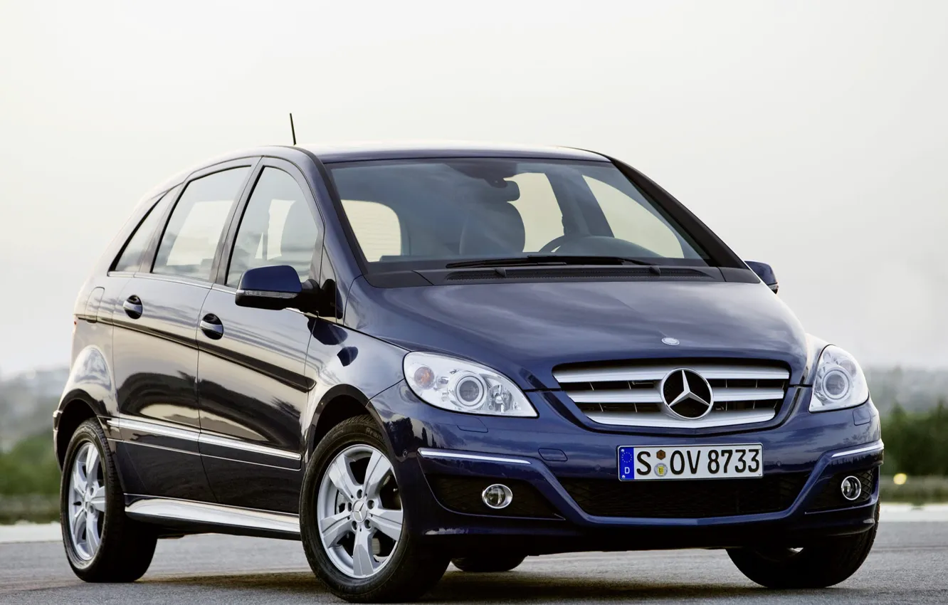 Photo wallpaper Mercedes-Benz, hatchback, B-class