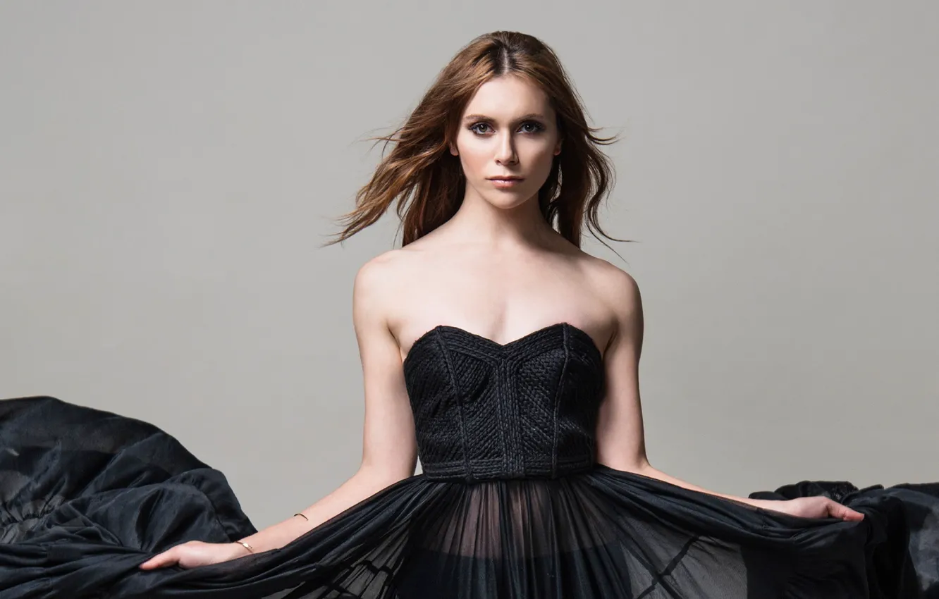 Photo wallpaper girl, pose, dress, Alyson Stoner