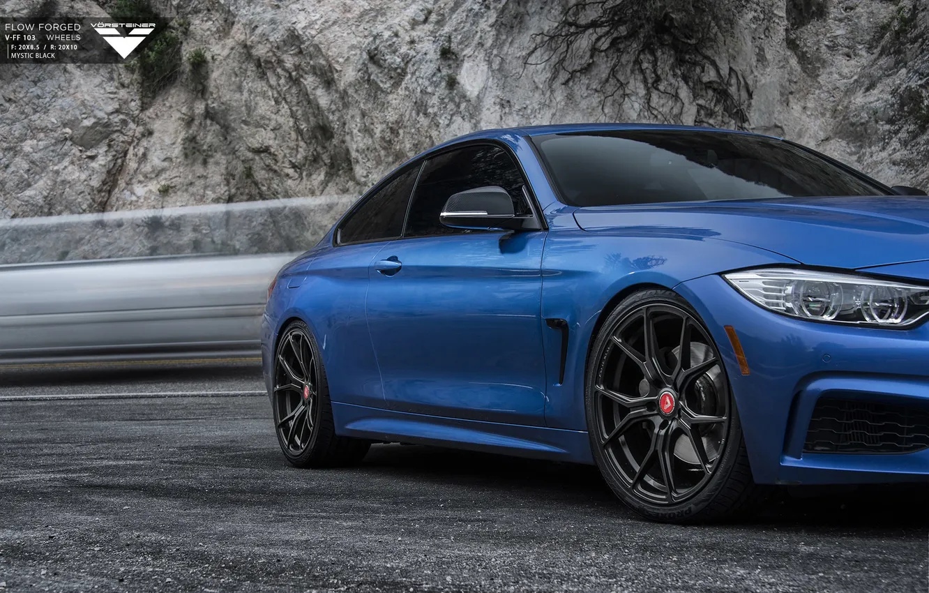 Photo wallpaper BMW, BMW, Vorsteiner, Coupe, F32, 2015, 4-Series