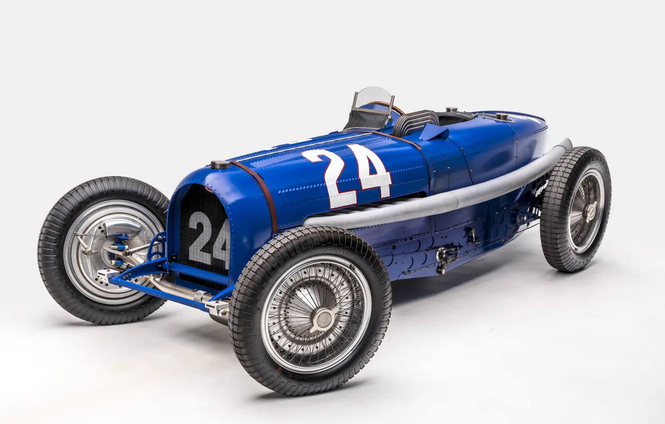 Photo wallpaper Bugatti, Classic, Grand Prix, Classic car, 1933, Type 59, Bugatti Type 59 Grand Prix