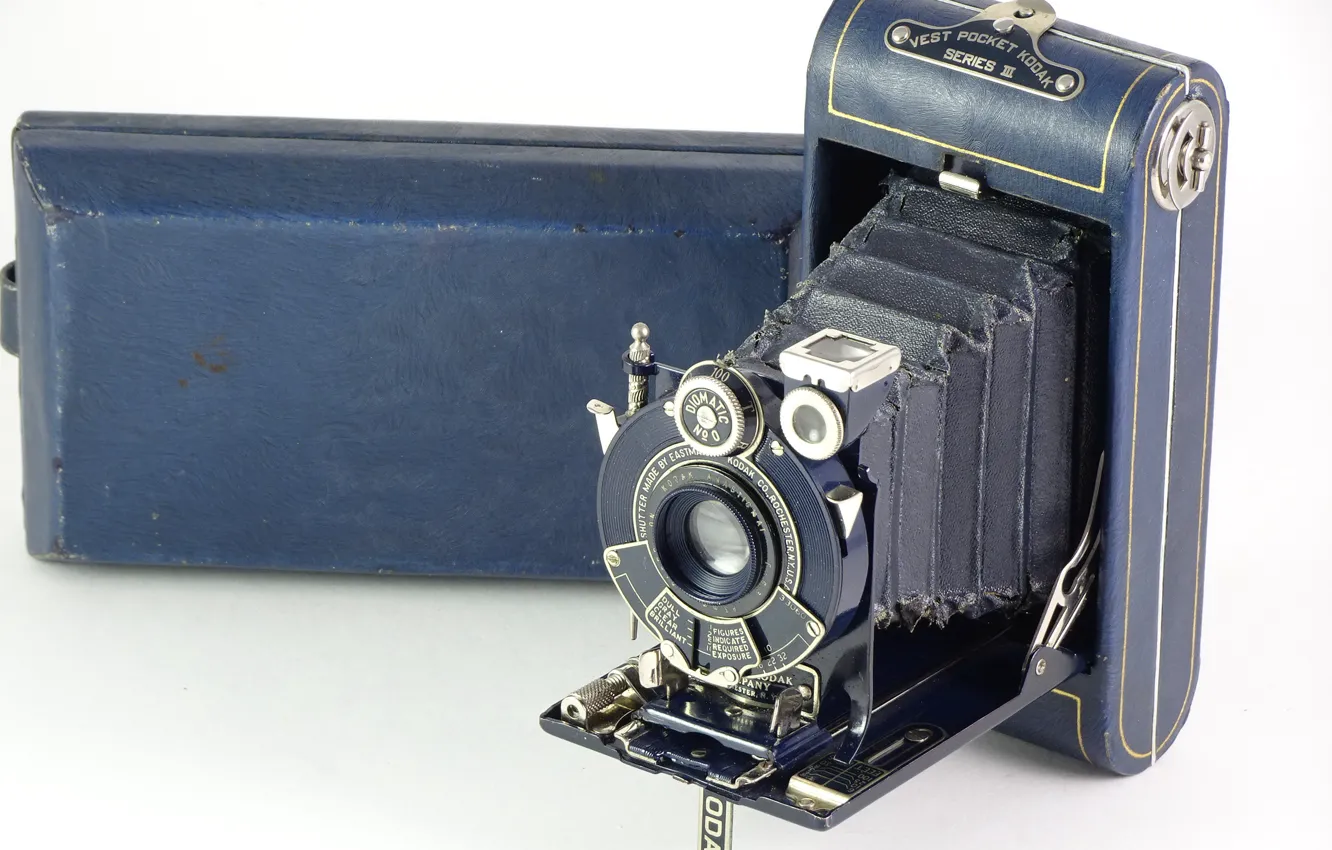 Photo wallpaper camera, Vest Pocket, Kodak, Series III