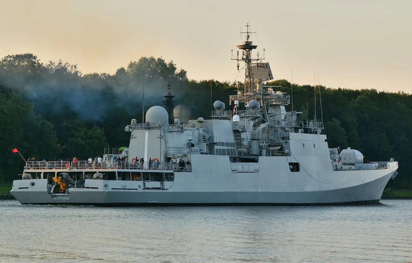 Photo wallpaper frigate, The Indian Navy, THE Tabar, F 44