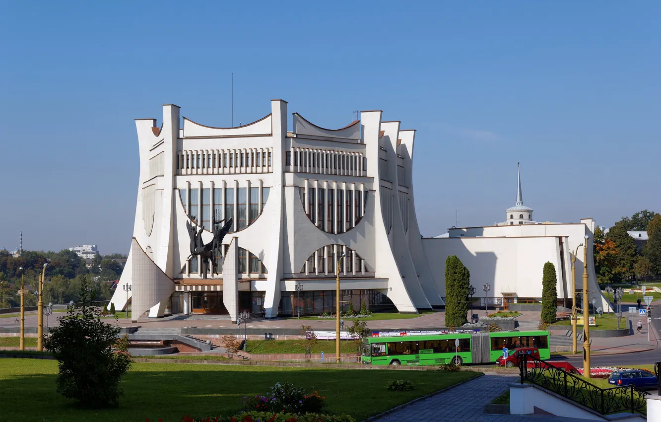 Photo wallpaper Grodno, Belarus, the drama