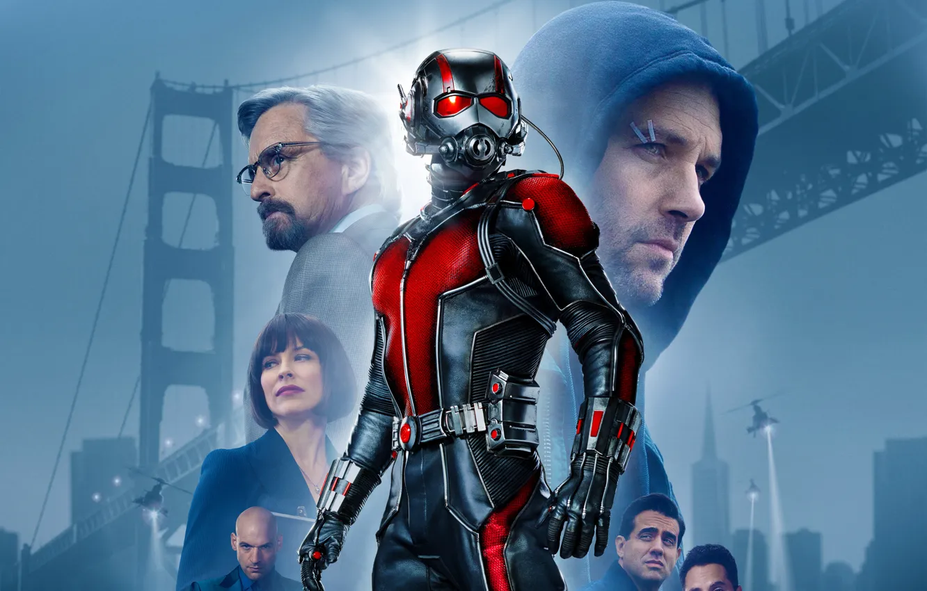 Photo wallpaper city, wallpaper, red, girl, Heroes, Evangeline Lilly, bridge, eyes