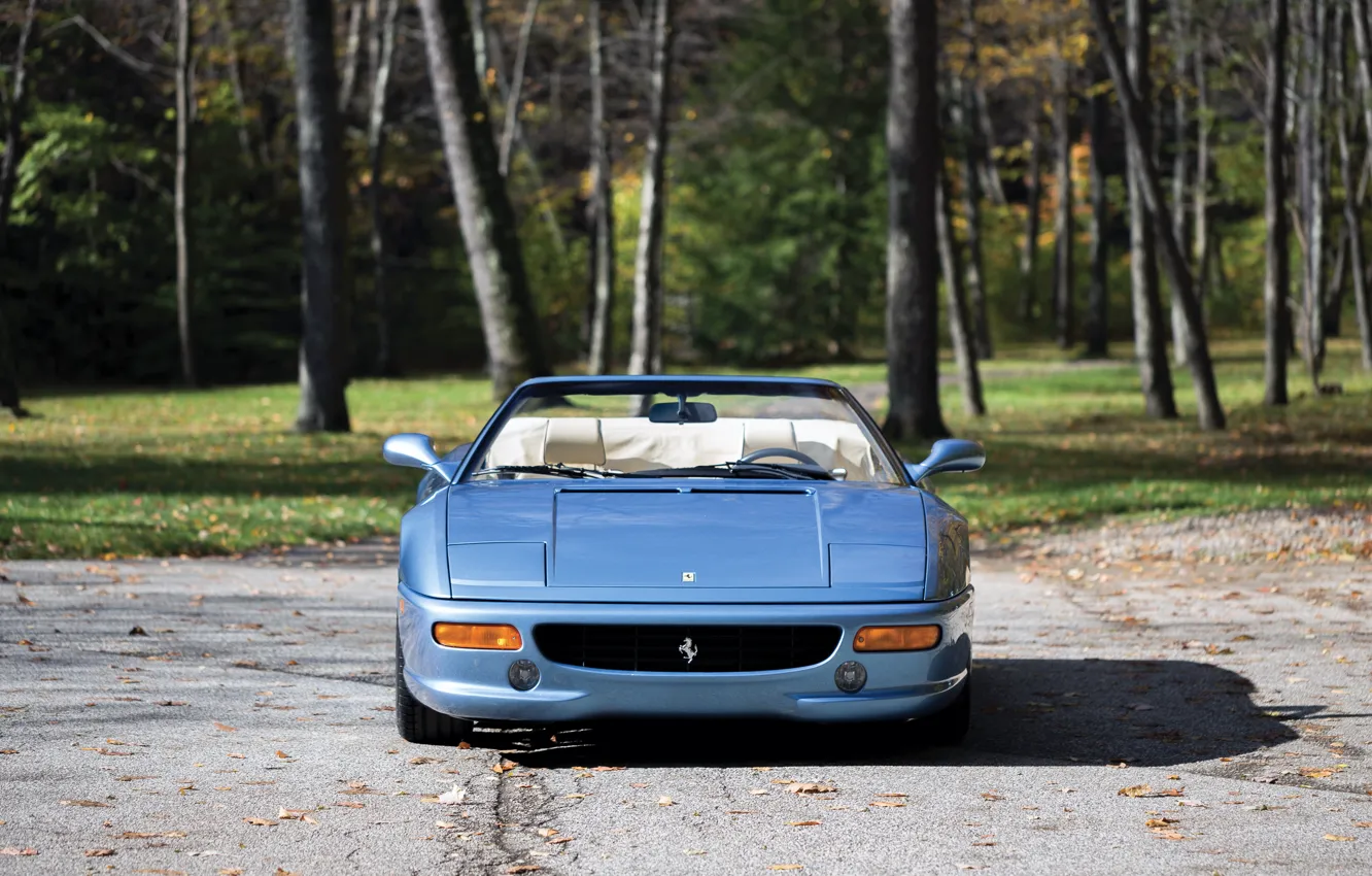 Photo wallpaper Ferrari, front, F355, Ferrari 355 F1 Spider