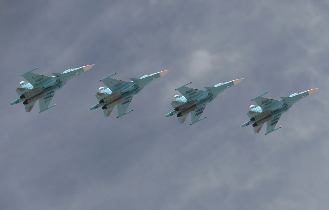 Photo wallpaper the sky, fighters, flight, Stroy