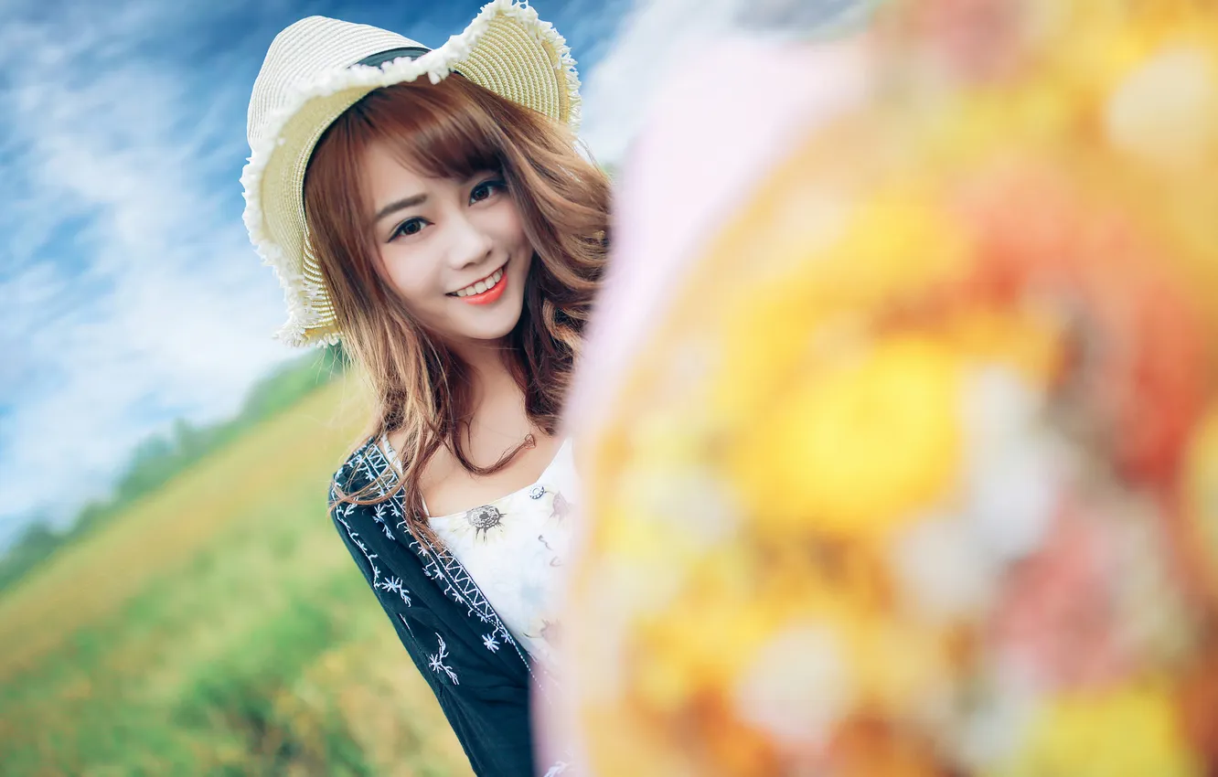 Photo wallpaper China, wallpaper, girl, sexy, woman, model, asian, cute