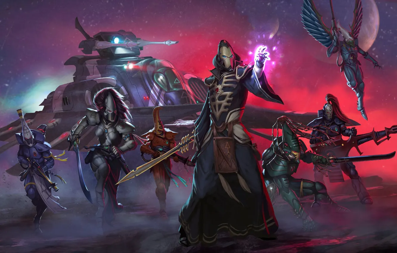 Photo wallpaper Eldar, eldar, Warhammer, Warhammer 40 000, w40k, Eternal Crusade