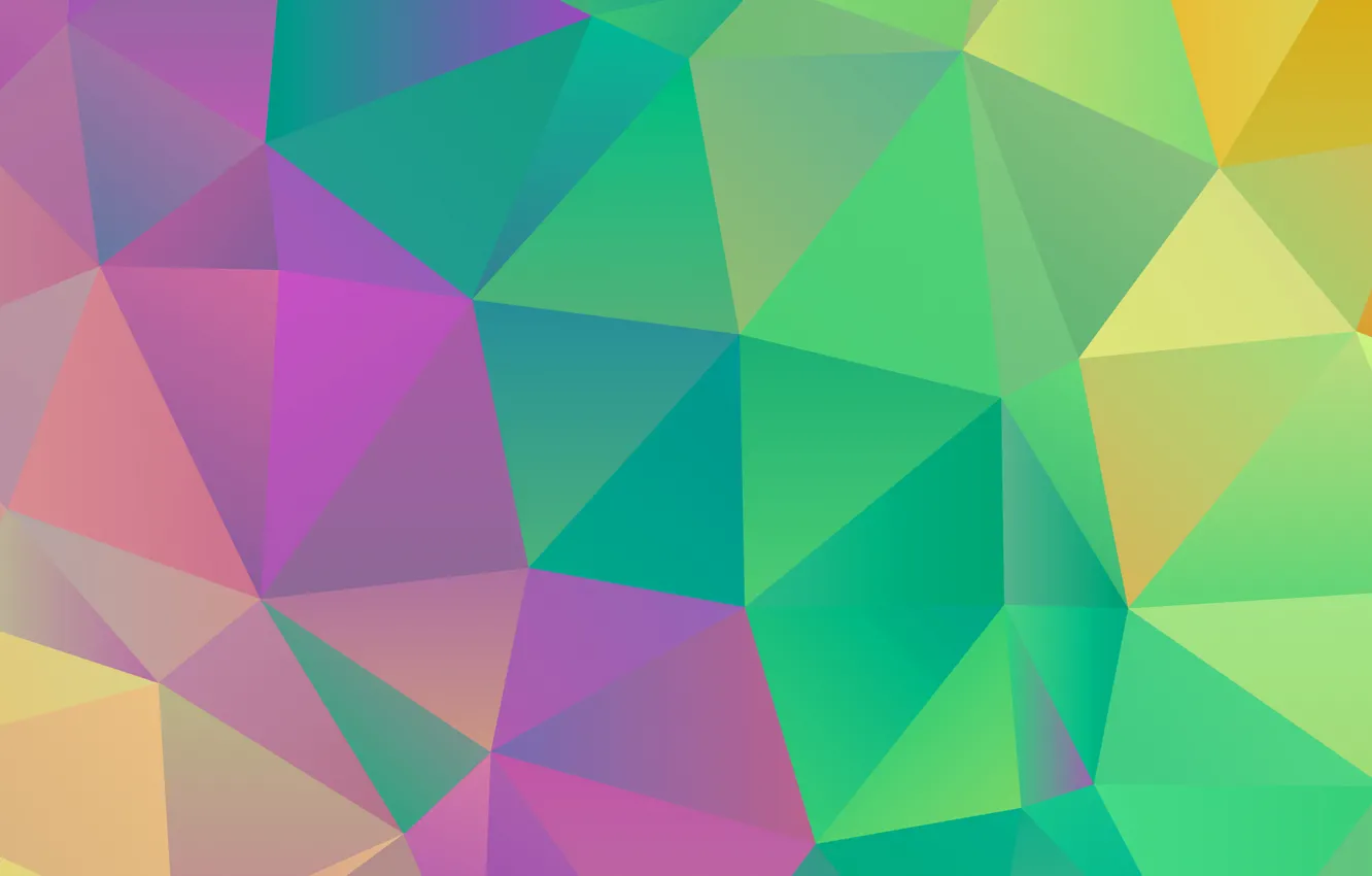 Photo wallpaper line, color, the volume, face, triangle, edge