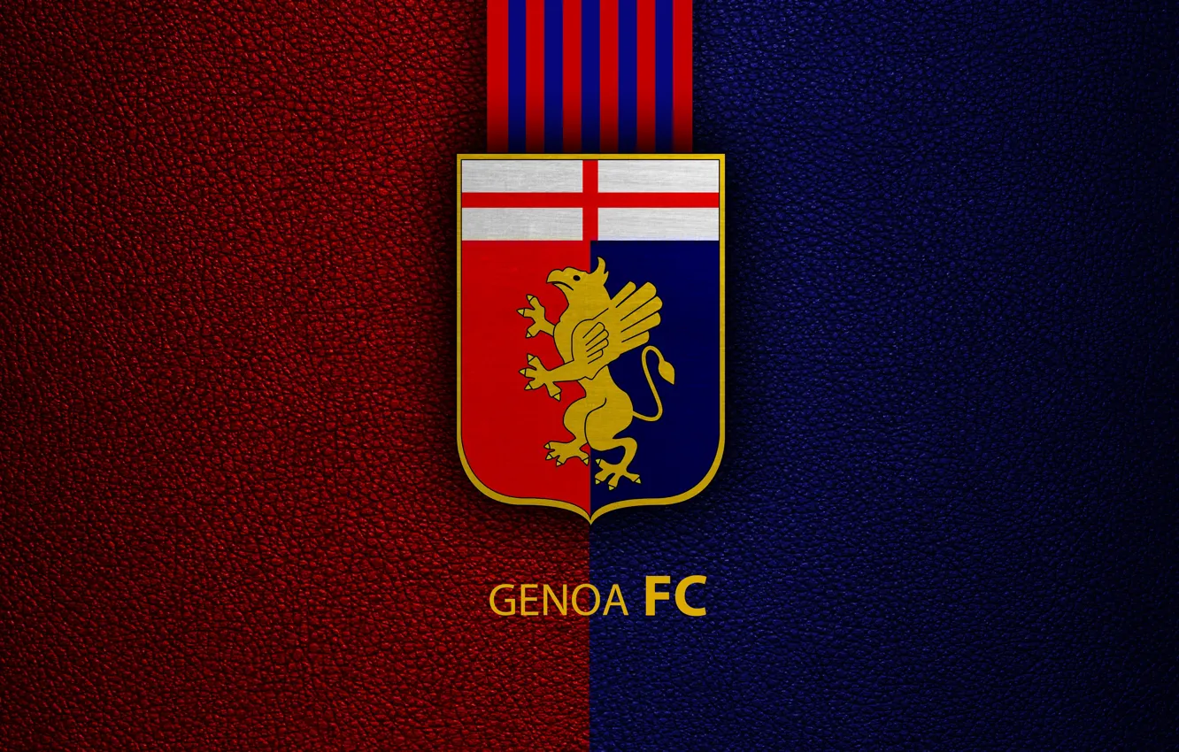 Photo wallpaper wallpaper, sport, logo, football, Genoa, Italian Seria A