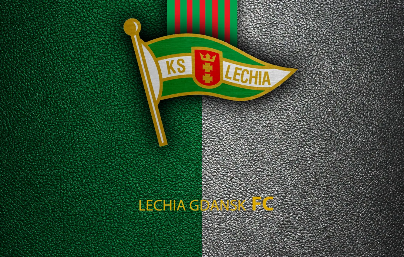 Photo wallpaper wallpaper, sport, logo, football, Lechia Gdansk