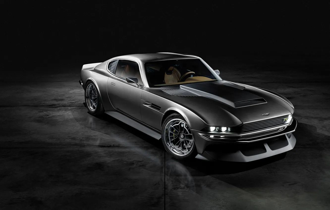 Photo wallpaper side view, Octavia, Aston Martin, 1971 Ringbrothers, Tunign Car, British Car, Front, DBS