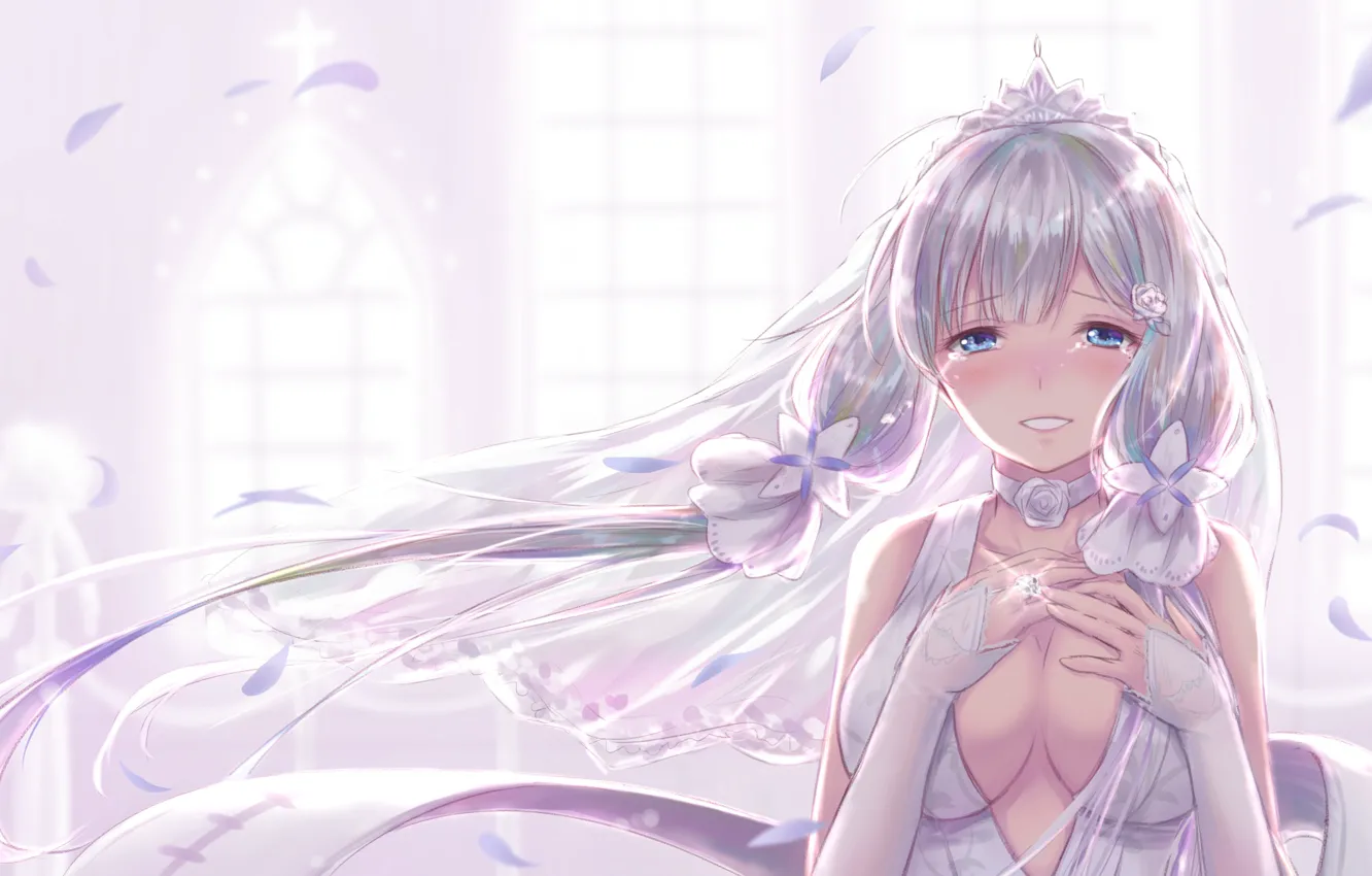 Photo wallpaper girl, anime, art, Azur Lane