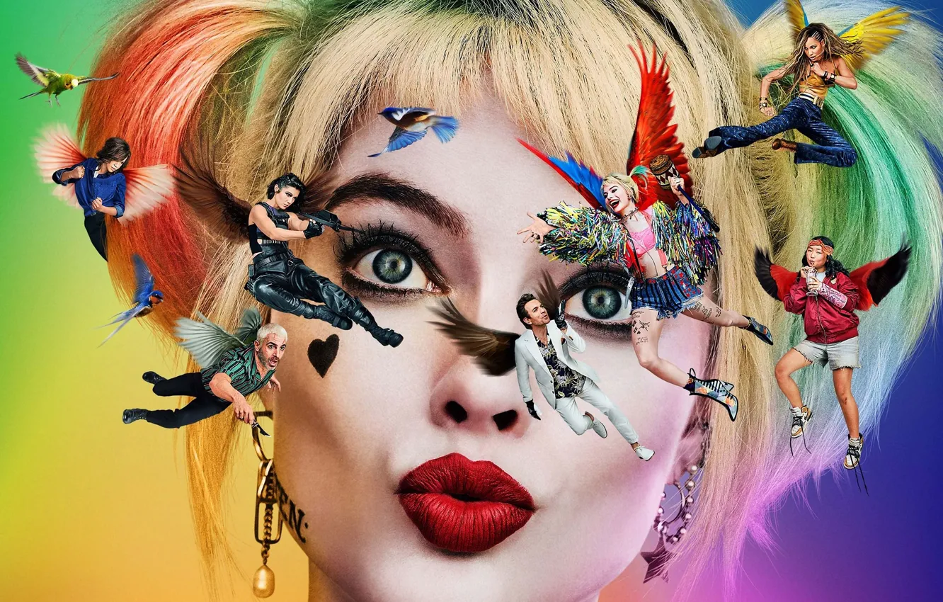 Photo wallpaper Harley Quinn, Birds of Prey, 2020, Birds Of Prey, And the Fantabulous Emancipation of One …