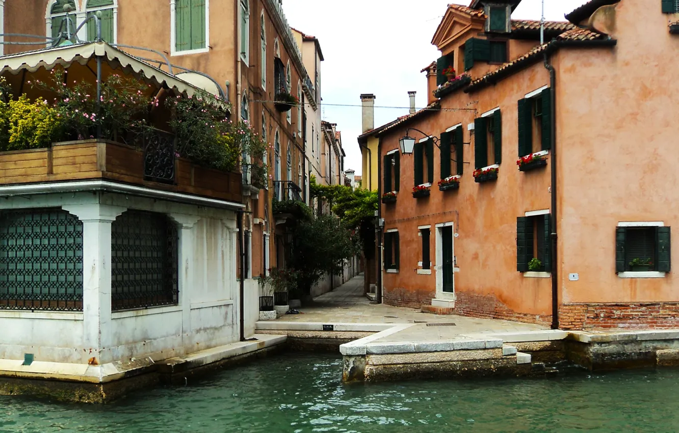 Photo wallpaper home, Italy, Venice, channel, Italy, Venice, Italia, Venice