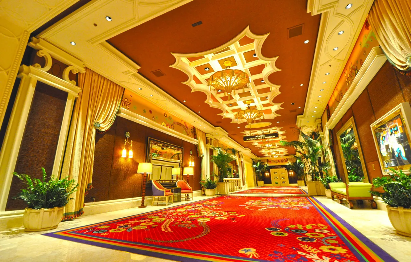 Photo wallpaper Las Vegas, USA, the hotel, casino