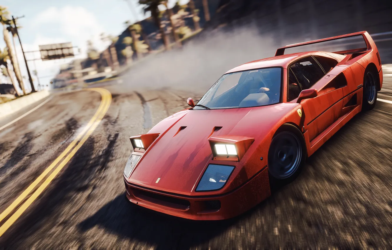 Photo wallpaper Ferrari, game, nfs, Need for Speed Rivals, Electric Arts, EA