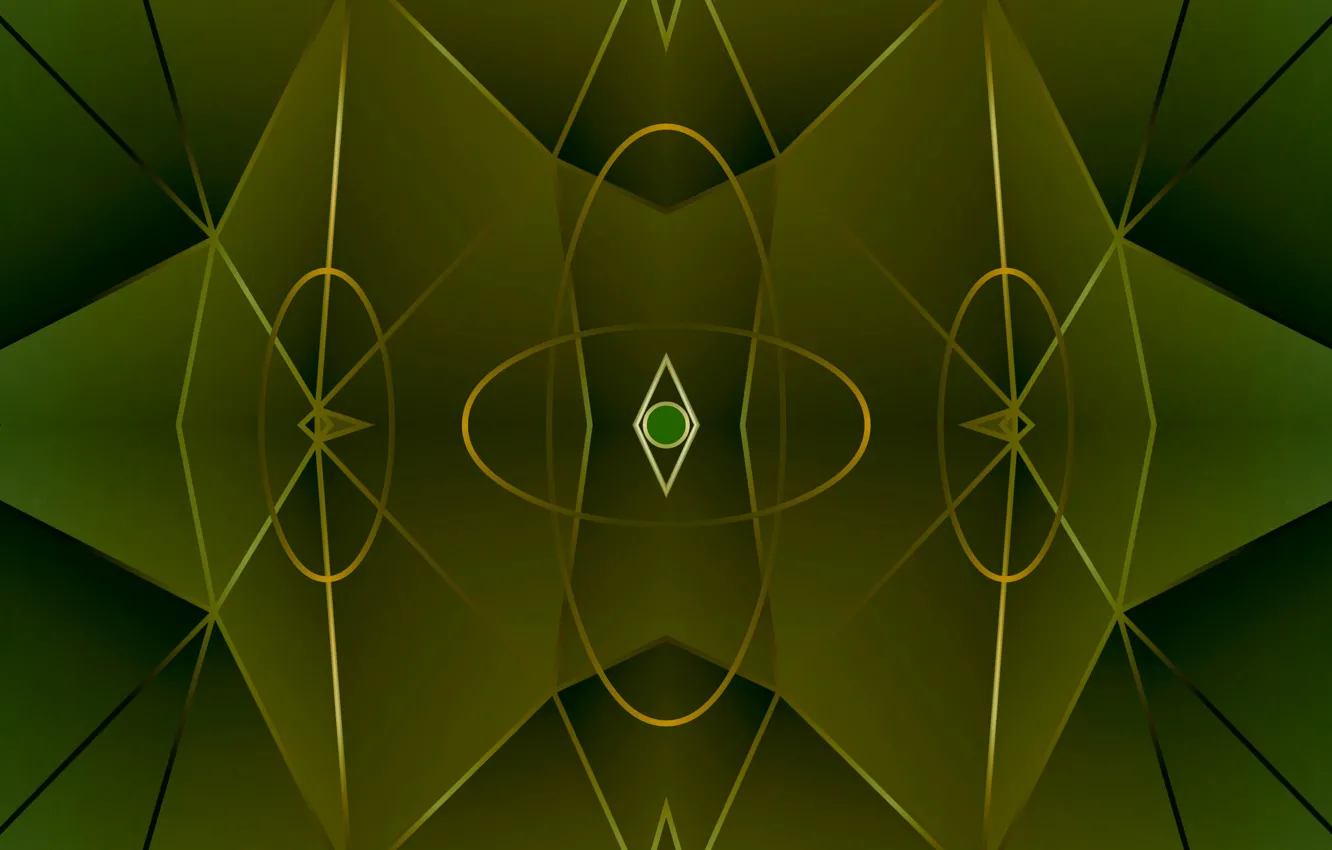 Photo wallpaper line, figure, backlight