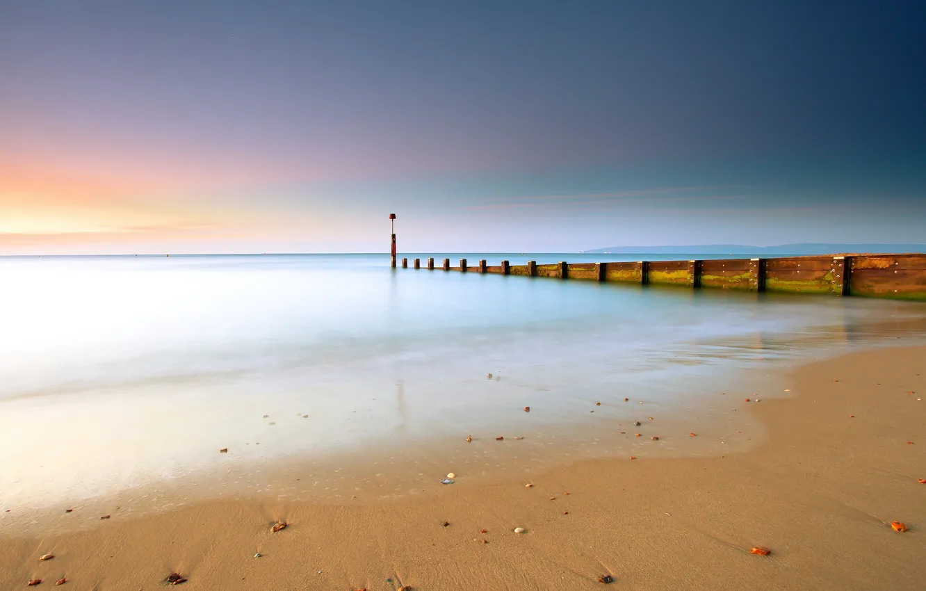 Photo wallpaper sea, beach, landscape