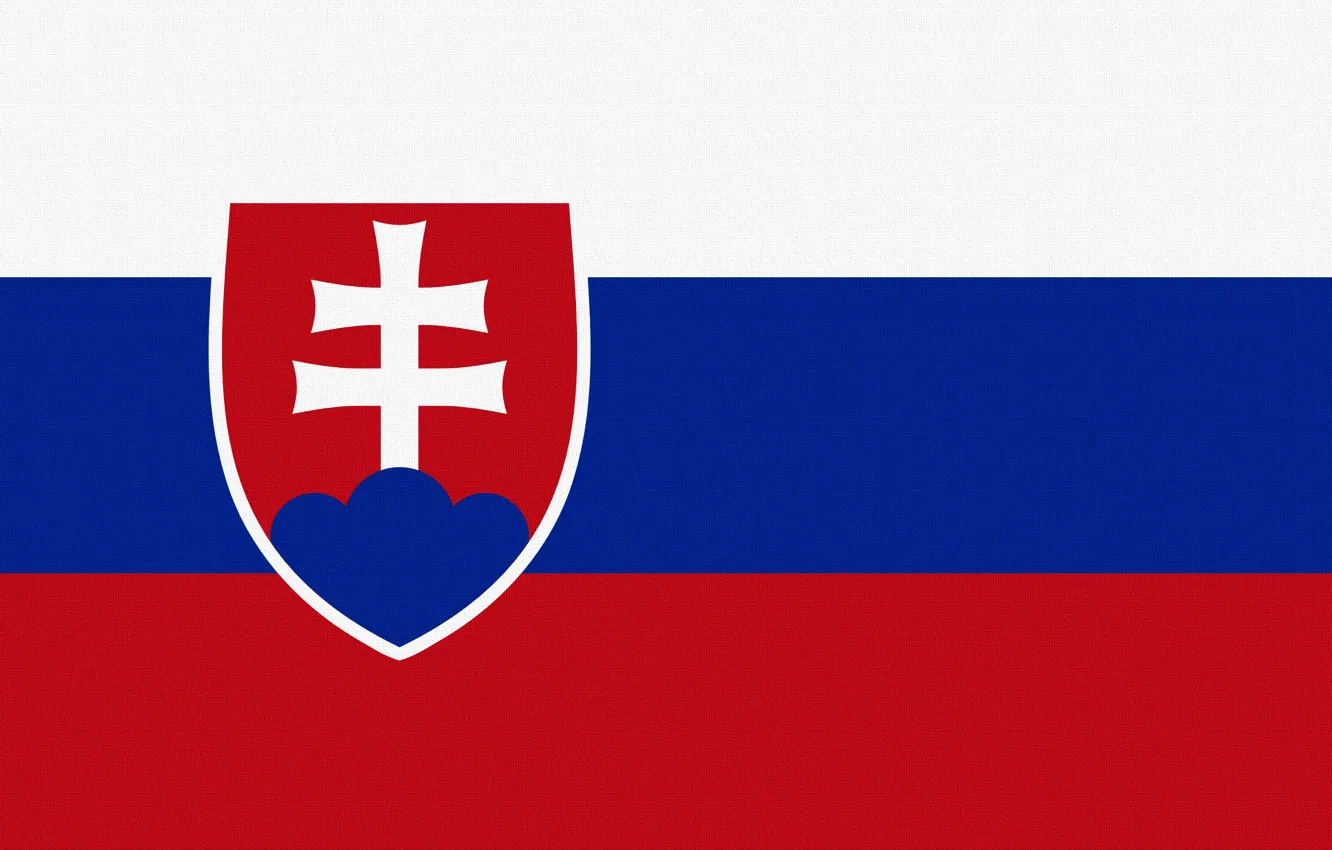 Photo wallpaper Flag, Slovakia, Slovakia