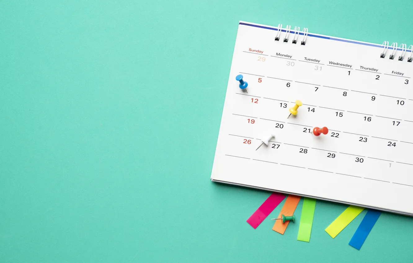 Photo wallpaper red, time, commitments, obligations