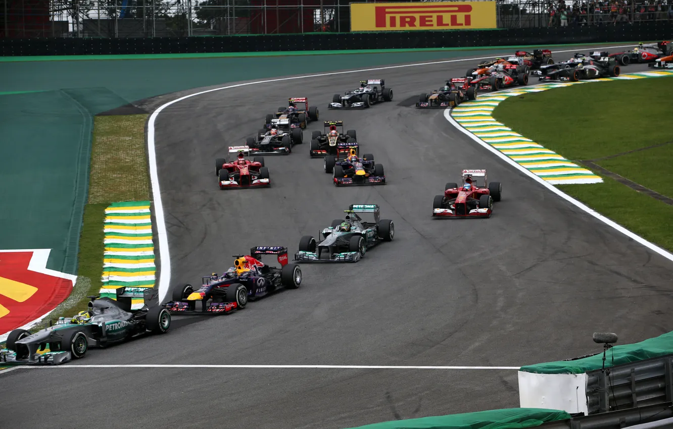 Photo wallpaper race, formula 1, Motorsport