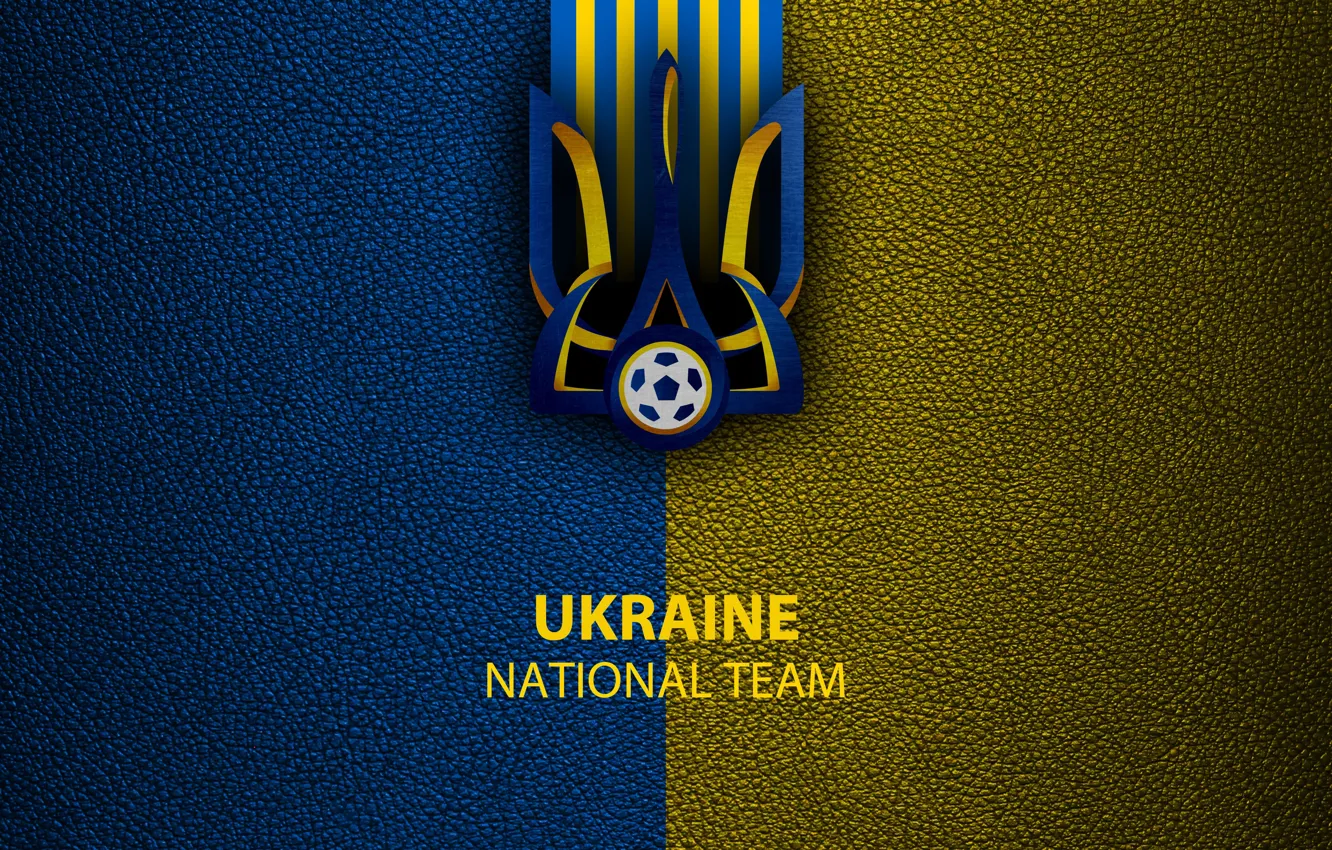Photo wallpaper wallpaper, sport, logo, football, Ukraine, National team