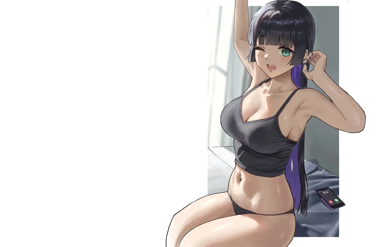 Photo wallpaper kawaii, girl, sexy, boobs, anime, pretty, babe, cute