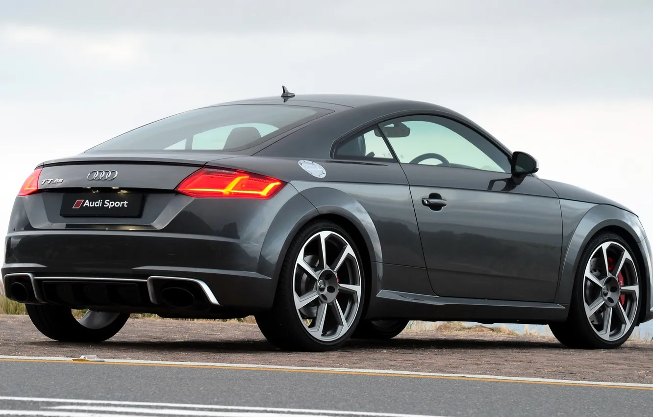 Photo wallpaper grey, Audi, TT RS, Audi TT RS
