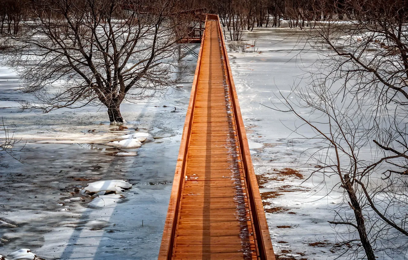 Photo wallpaper Canada, Quebec, Baie-Jolie