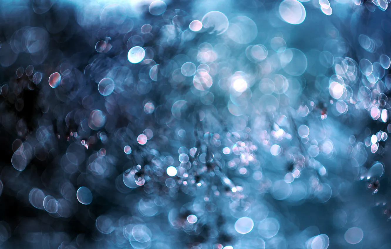 Photo wallpaper light, spot, bokeh