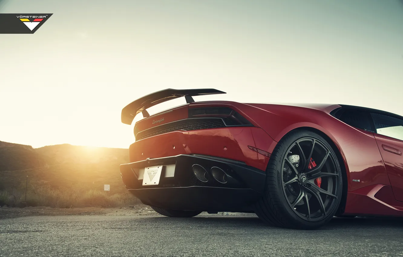 Photo wallpaper Lamborghini, Vorsteiner, Huracan