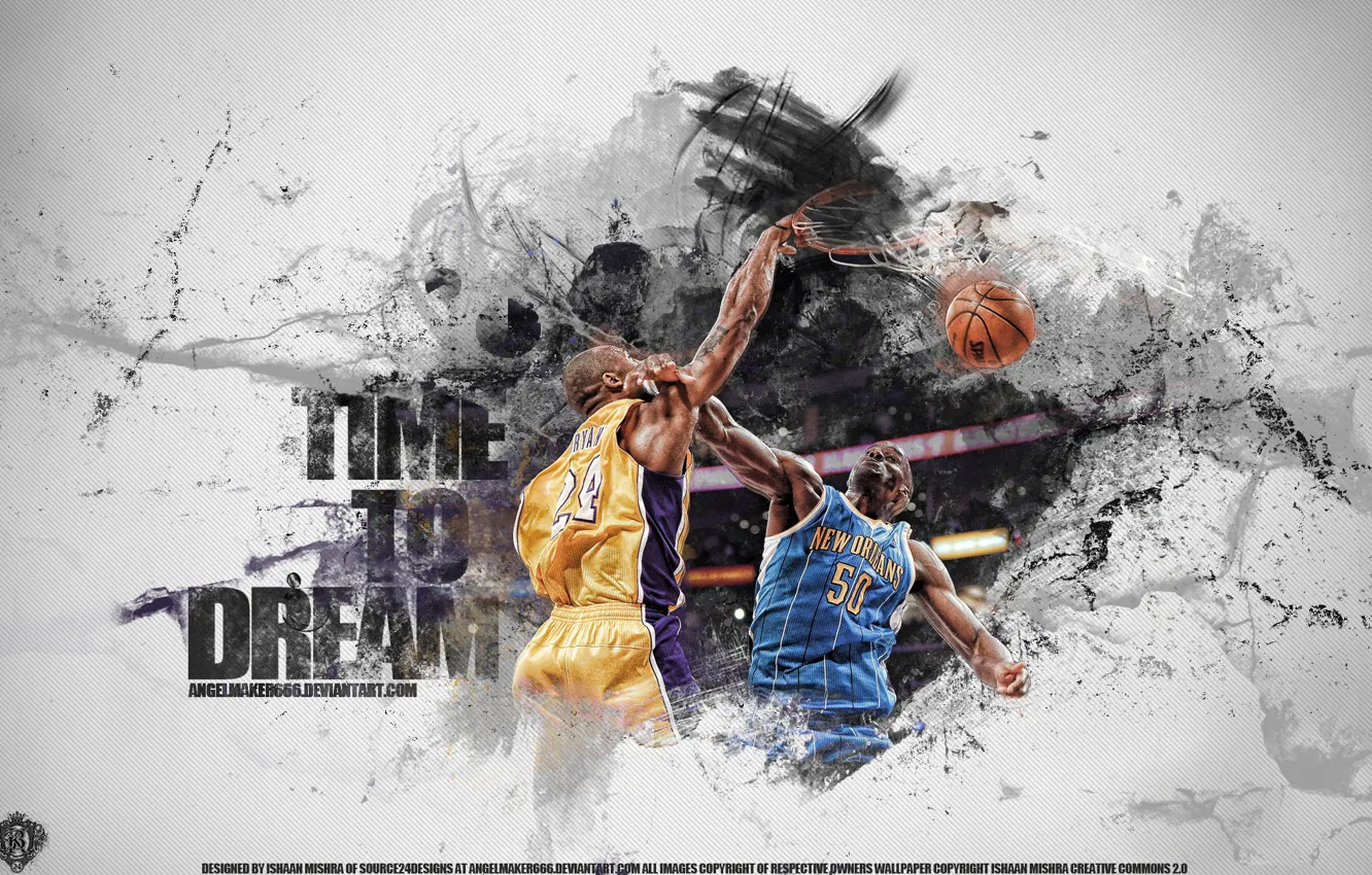 Photo wallpaper basketball, nba, Kobe Bryant, that's what champions do, over, Bryant, monster dunk, western converence