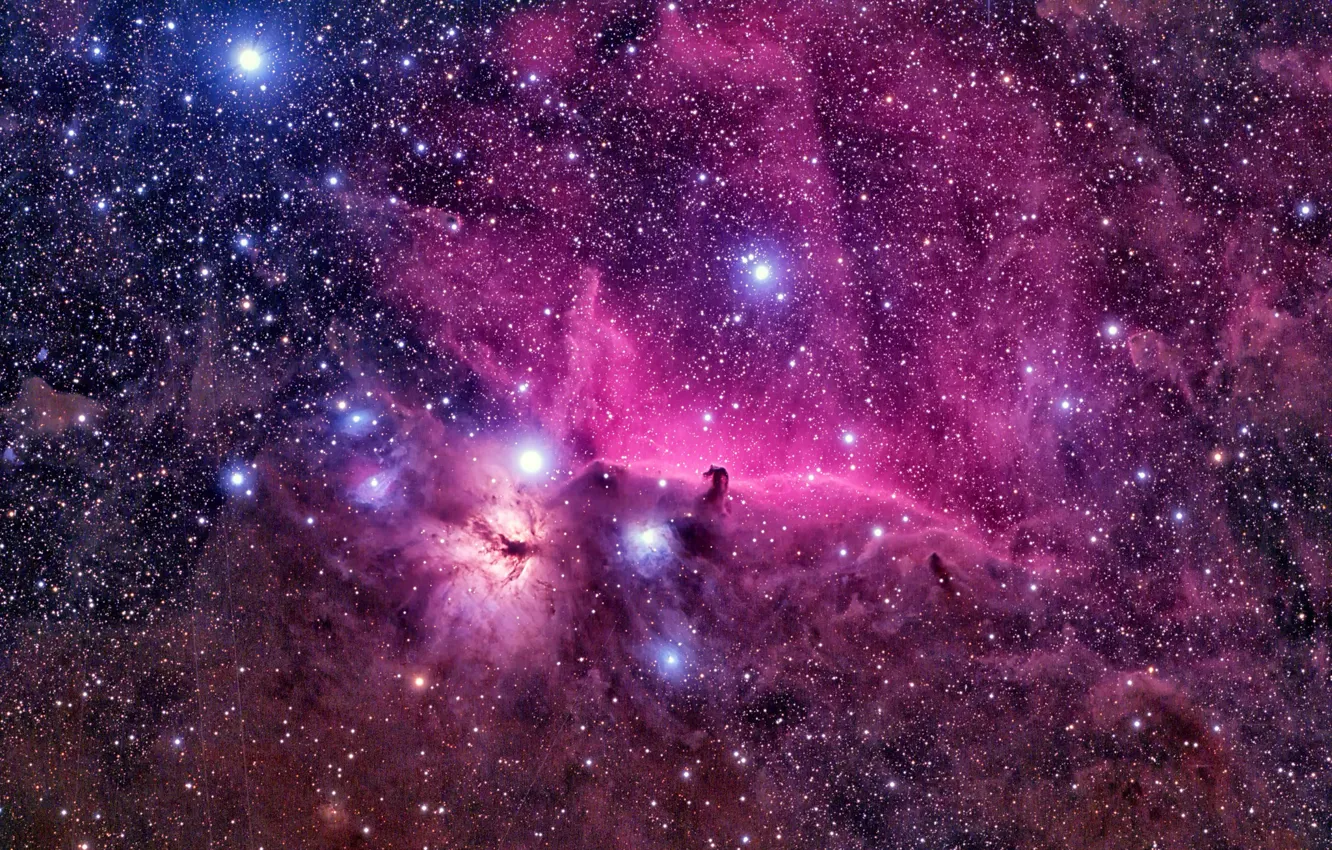 Photo wallpaper colors, stars, Cosmos