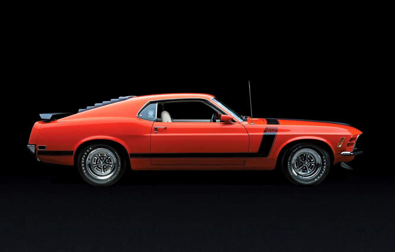 Photo wallpaper Mustang, Mustang, boss302