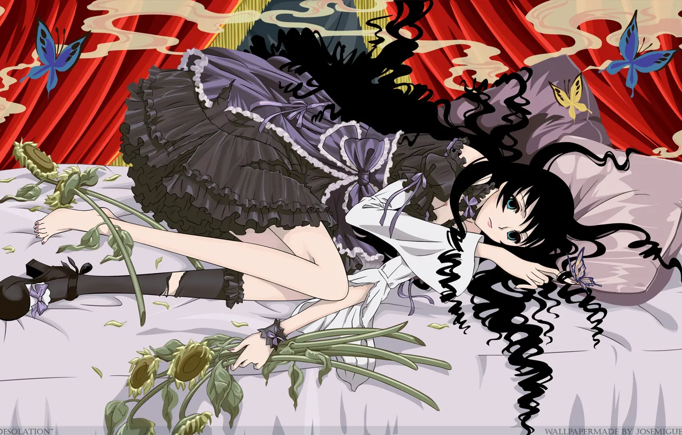 Photo wallpaper girl, anime, art, xxxHolic