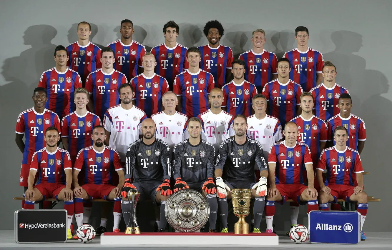 Photo wallpaper Bundesliga, FC Bayern Munich, FC Bayern, 2014-15