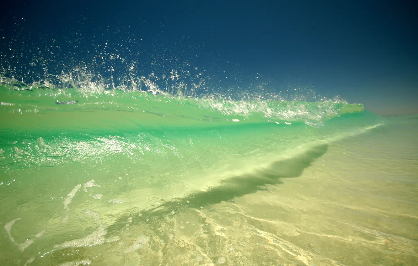 Photo wallpaper sea, water, Vaughn