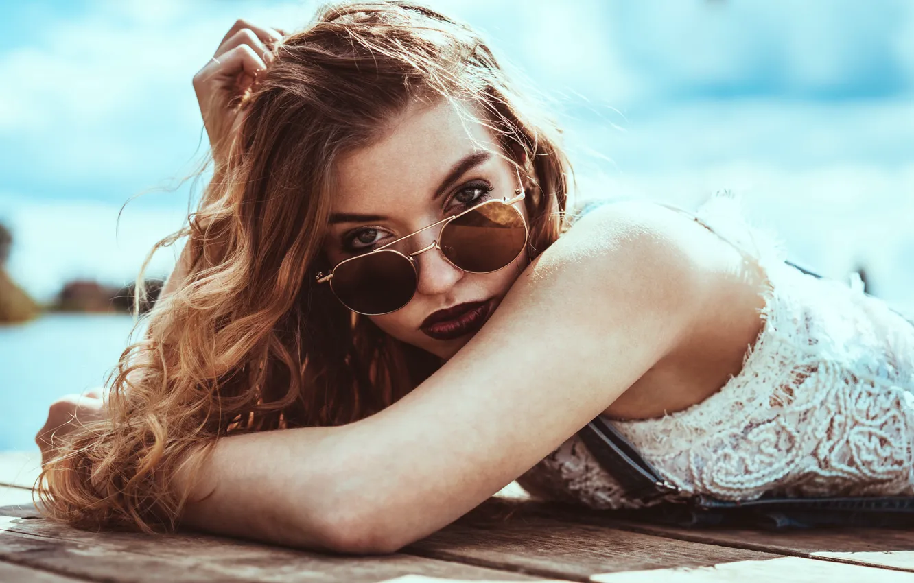 Photo wallpaper girl, portrait, Daria