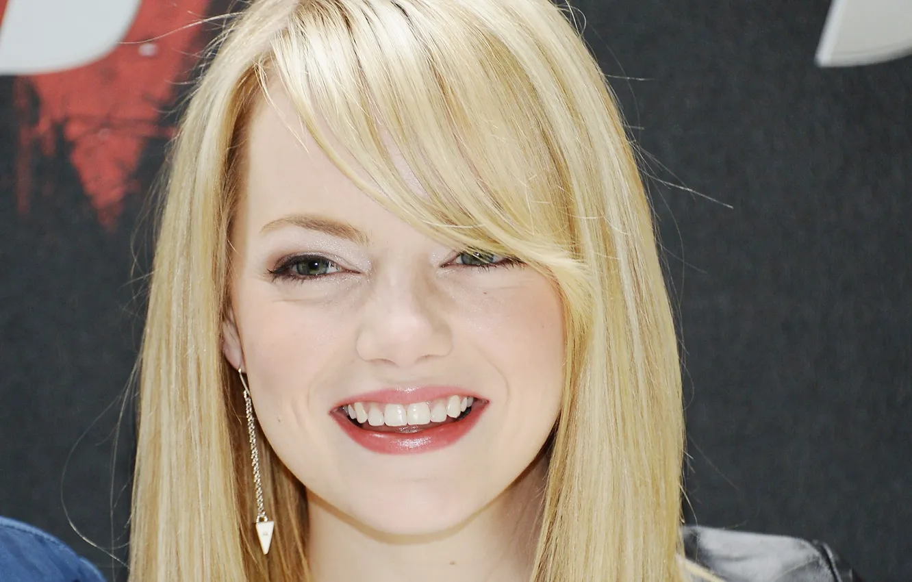 Photo wallpaper smile, actress, Emma Stone, Emma Stone