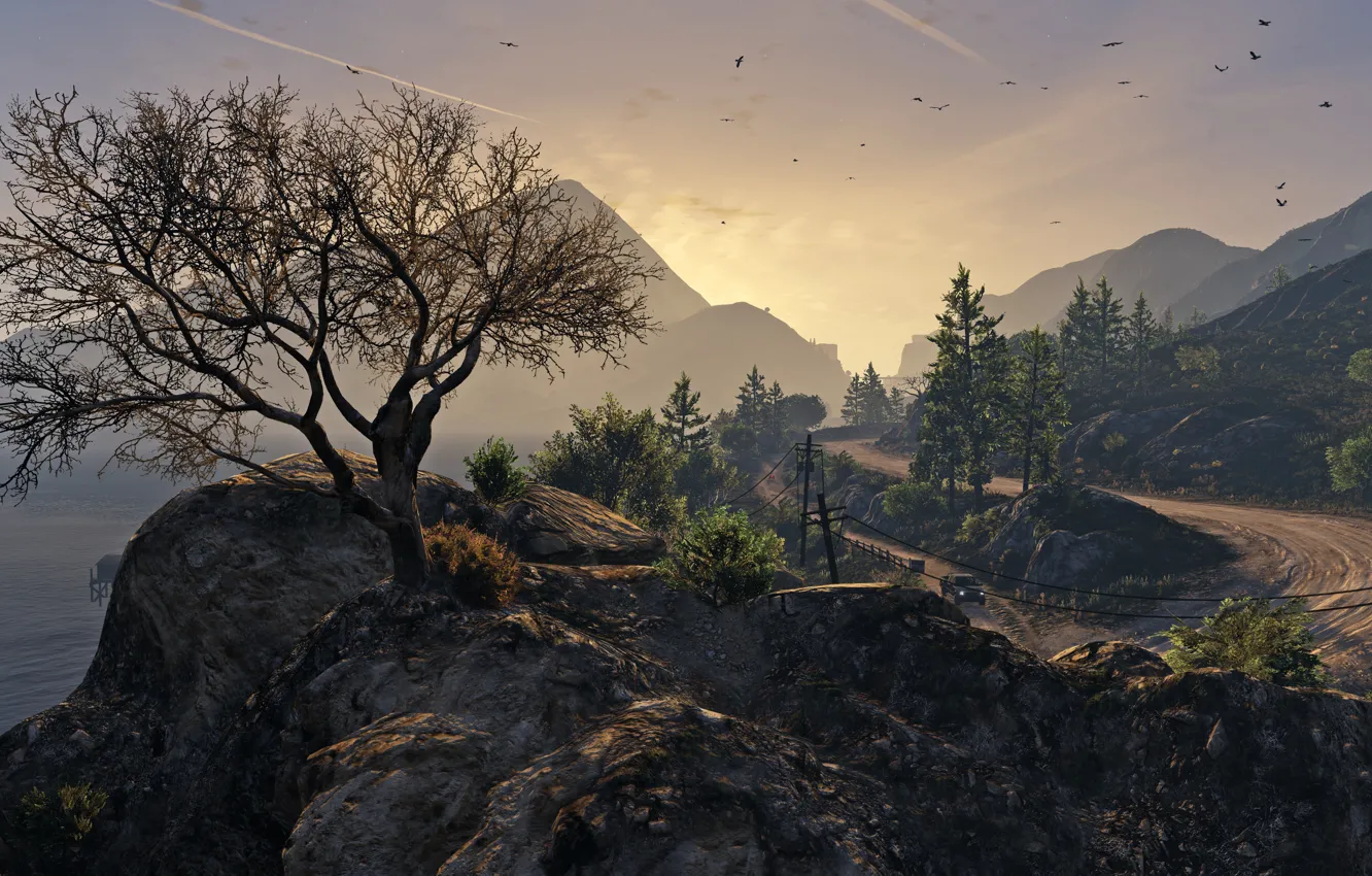 Photo wallpaper machine, Grand Theft Auto, Los Santos, gta 5