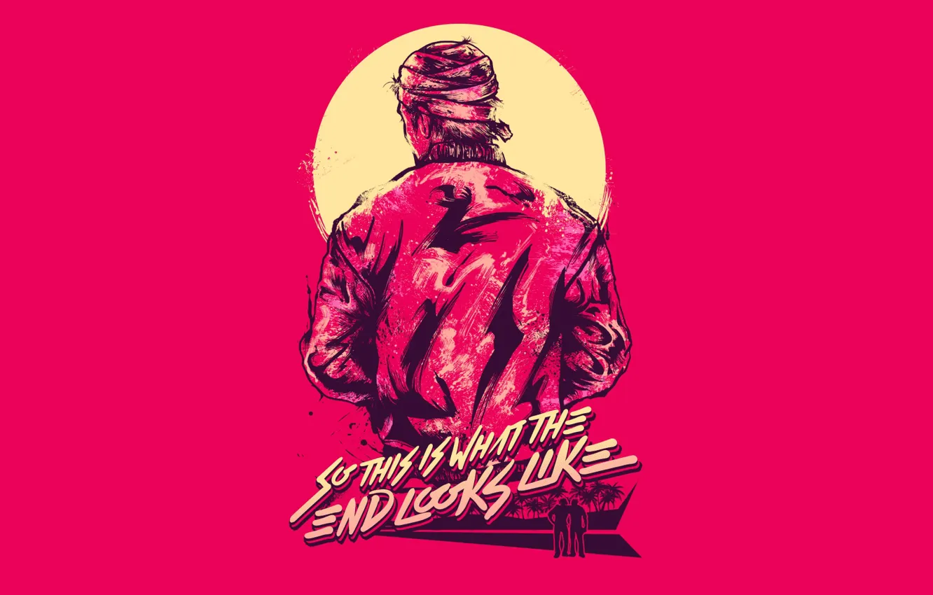Photo wallpaper background, the game, people, Miami, Hotline Miami, Synthpop, Darkwave, Synth