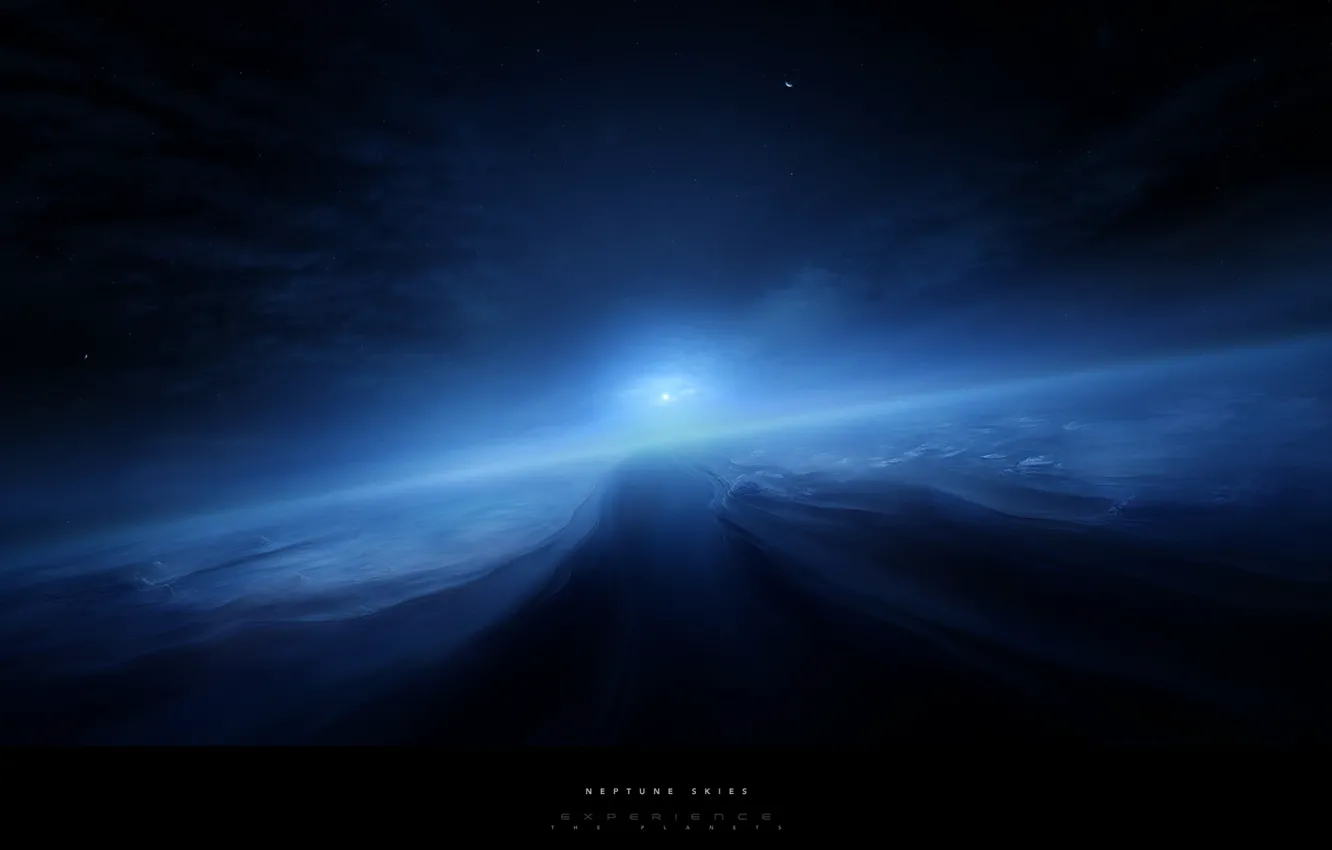 Photo wallpaper space, Neptune, Solar System