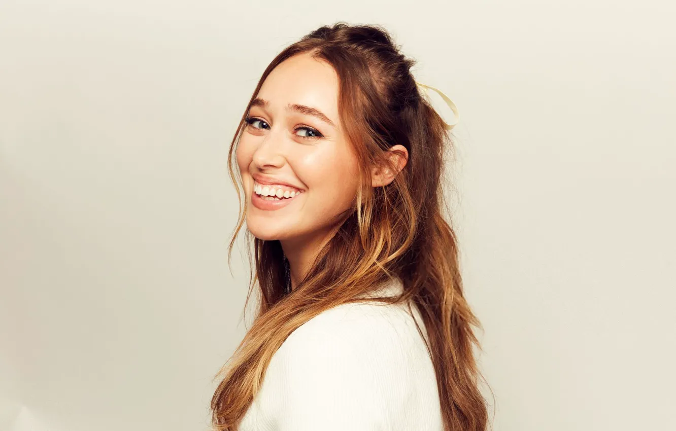 Photo wallpaper smile, actress, Alycia Debnam-Carey