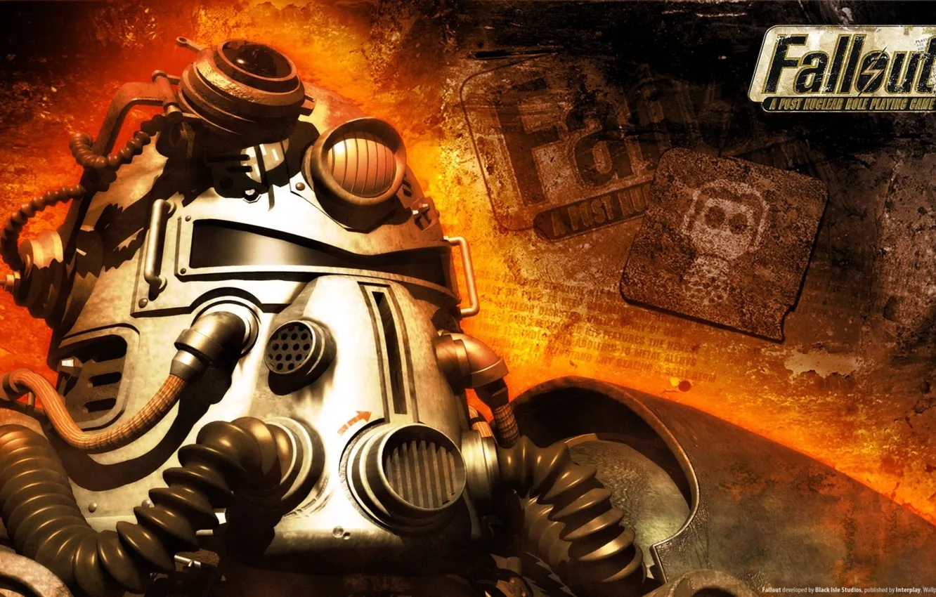 Photo wallpaper armor, helmet, Fallout